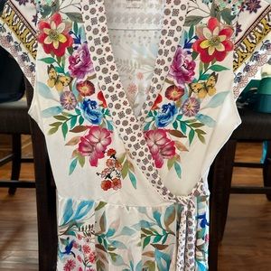 Johnny Was bathing suit top size L